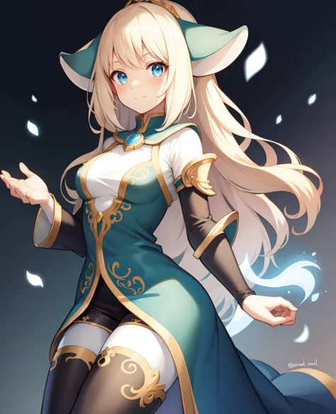 beautiful female mage, masterpiece, high detail