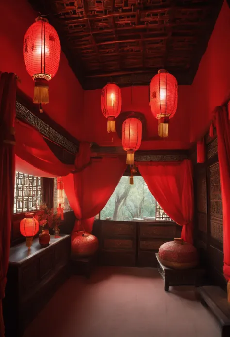 Chinese Ancient Times，drapery，Military tents，study room，lanterns