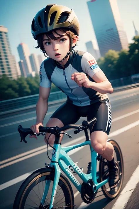 speedrun boy riding a bike