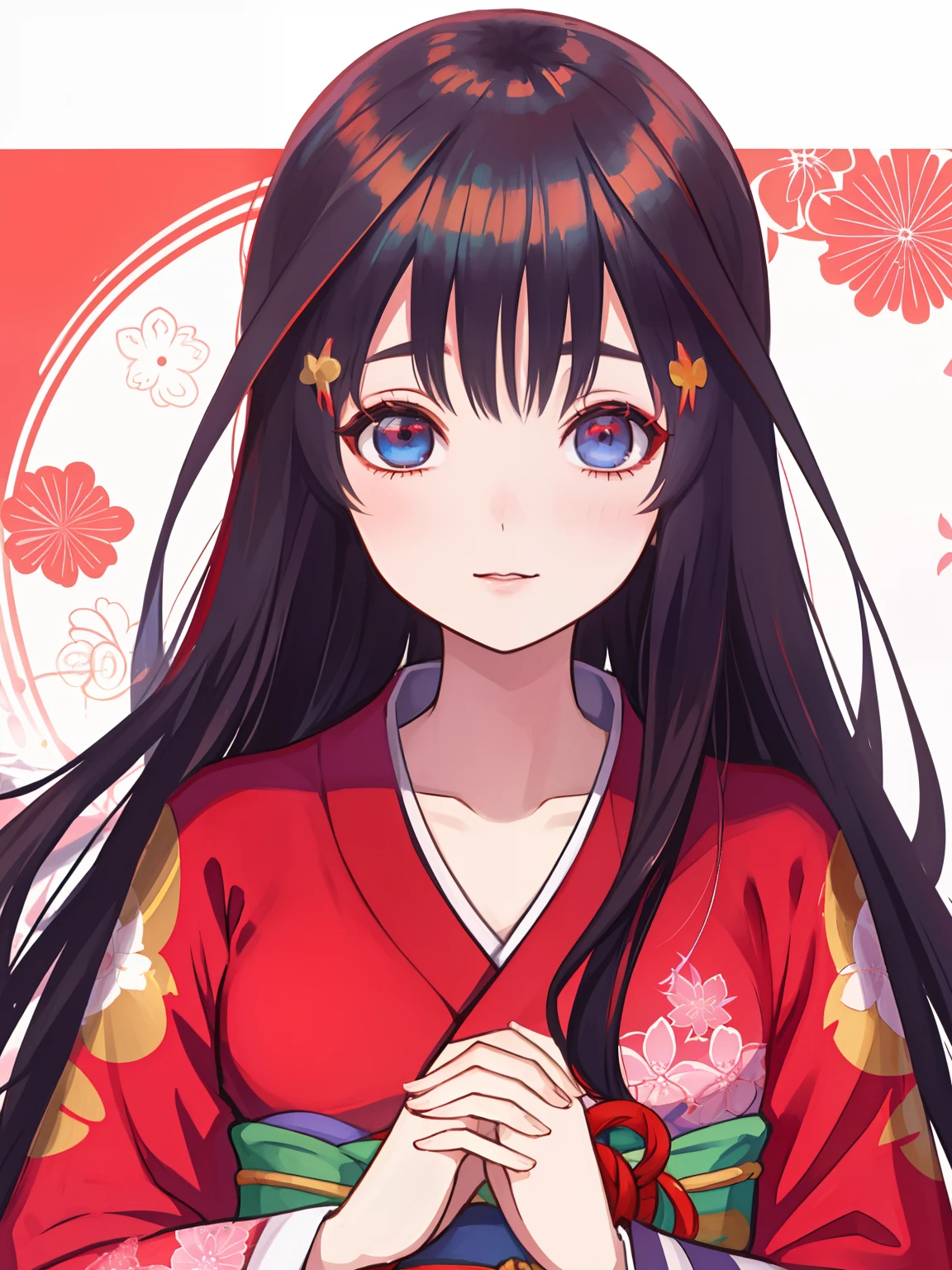 ein Cartoon-Mädchen in einem Kimono-Anzug, der einen Stock hält, Maya Fey von ACE Attorney, Offizielle Charakterkunst, im Kimono, Videospielfigur Katana Zero, Misato Katsuragi, Gemalt im Anime Painter Studio, Inspiriert von Nishikawa Sukenobu, Hergestellt mit Anime Painter Studio, im Kimono, Retrato von Onmyoji, offizielle Kunst, Yuri Misaki, ((Rothaarige)), ((Rote Haare)),(Blaue Augen,(((Blaue Augen hermosos)))