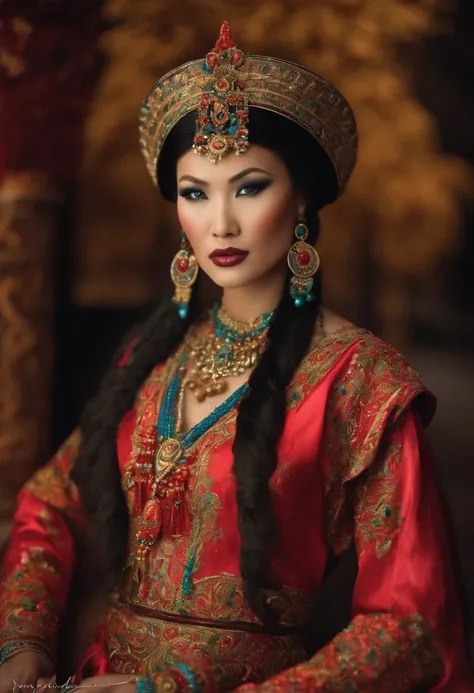 make the Mongolian princess Khutulun real tall - SeaArt AI