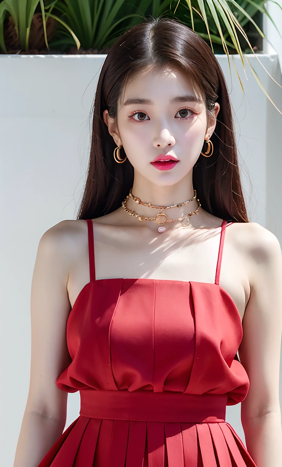 korean woman with a choke and a flowered top, ulzzang, jossi of blackpink, blackpink jennie, roseanne park of blackpink, frilled blooming collar, portrait jisoo blackpink, jinyoung shin, sun yunjoo, taejune kim, jisoo from blackpink, belle delphine, wearing choker, jisoo of blackpink, heonhwa choe