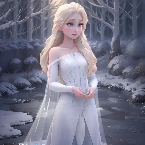 snow_queen_elsa, (blonde hair),