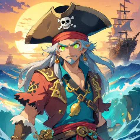 AI Art: Pirate Captain by @Little Monster