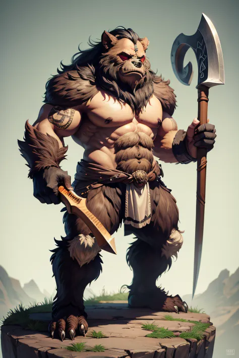 Bugbear with Two-Handed Axe