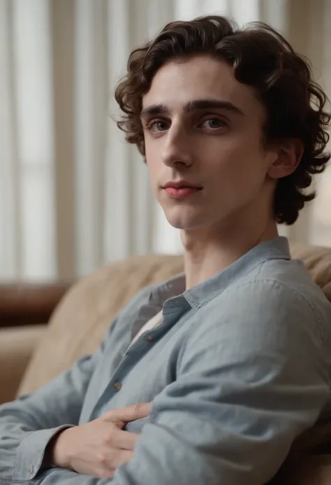 Timothee chalamet nu de alta qualidade e muito realista sem camisa - SeaArt  AI