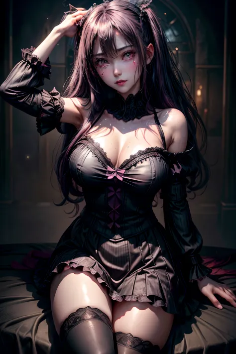 A sexy、A slight smil、garterbelts、knee high socks、panthyhose、Beautifying the world、Unhappy、Lament my night's fantasy、Transcendent beauty、Beautiful shape、wretched、ghosts、wraiths、Evil Spirit、Beautiful、boredom、Unusual beauty、Bewitching、Fornication、Hard Dark Go...
