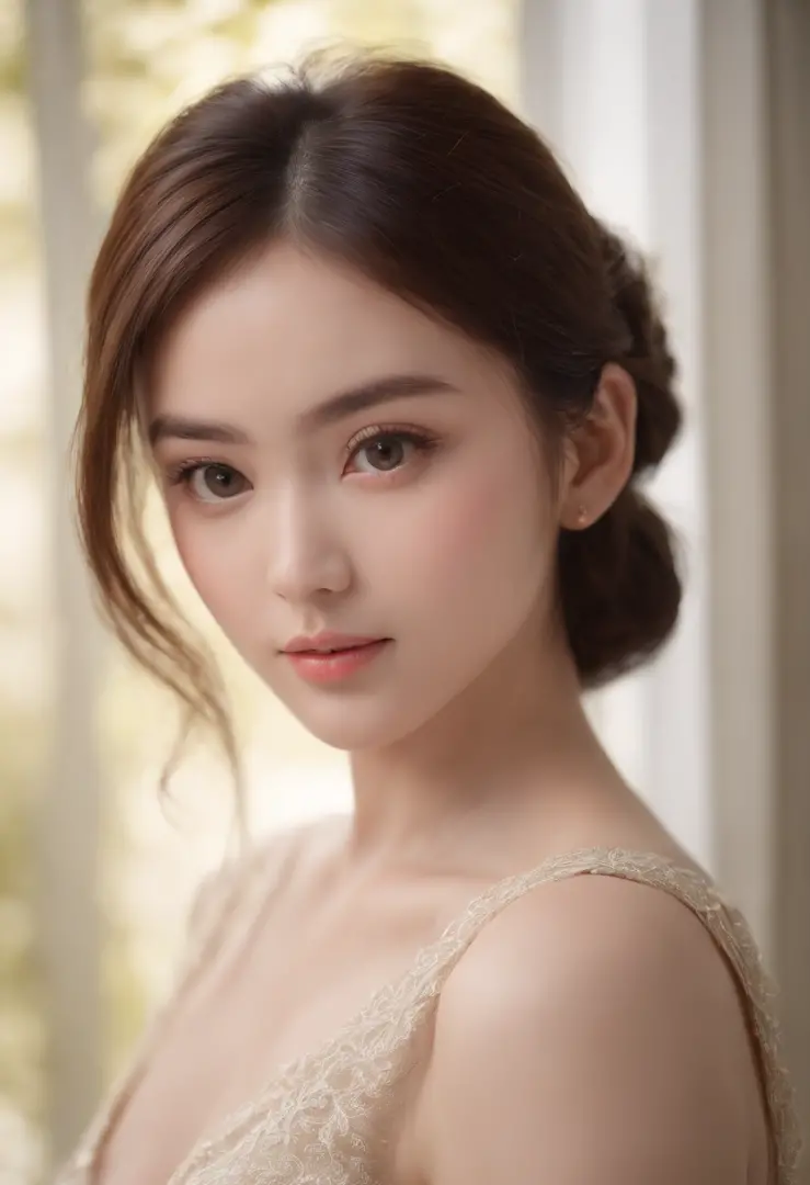 ((masterpiece:1.4, best quality)), ((masterpiece, best quality)), (photo realistic:1.4), professional lighting, physically-based rendering, very cute, big eyes, extremely detailed eyes and face, eyes with beautiful details, (beautiful japanese girl:1.05), ...
