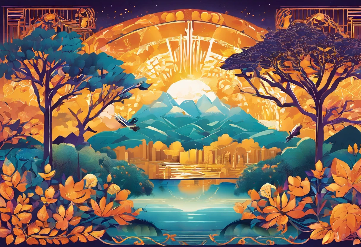 Picture a vast, sunkissed landscape stretching as far as the eye can