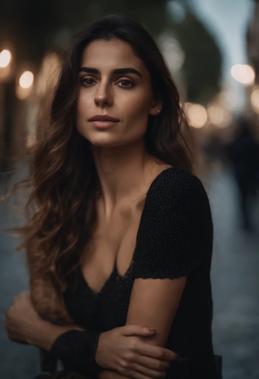 Portrait of a Spanish model girl