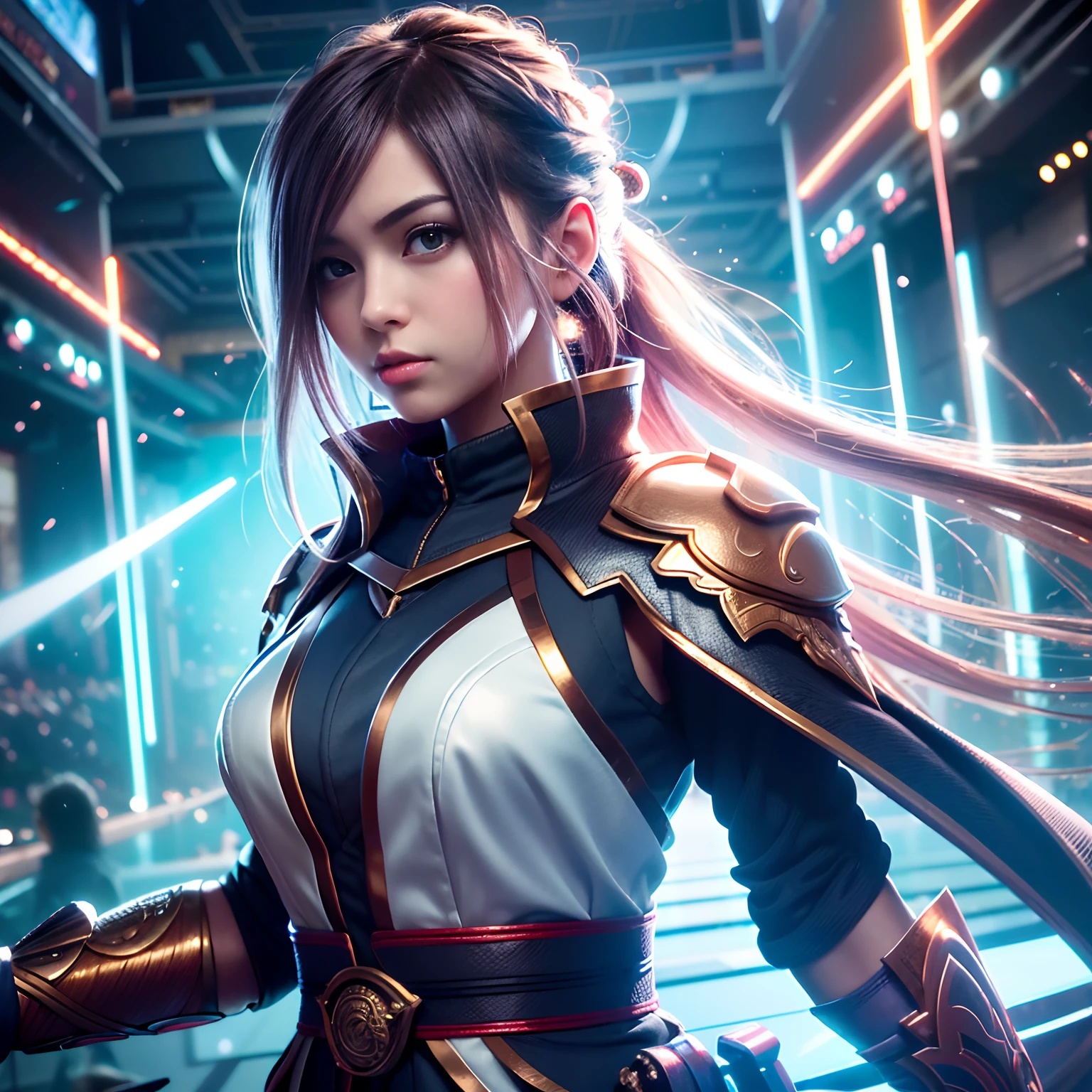 ighly detailed，tmasterpiece，Hyper High Detail，illustratio，girl with，The upper part of the body，dynamic angle，World Mastery Theater，Long messy hair，best qualtiy，the Extremely Detailed CG Unity 8K Wallpapers，inky，astounding，电影灯光，Lens Flare Glow，ighly detailed，tmasterpiece，Hyper High Detail，illustratio，girl with，The upper part of the body，dynamic angle，World Mastery Theater，Long messy hair，best qualtiy，the Extremely Detailed CG Unity 8K Wallpapers，inky，astounding，电影灯光，Lens Flare Glow