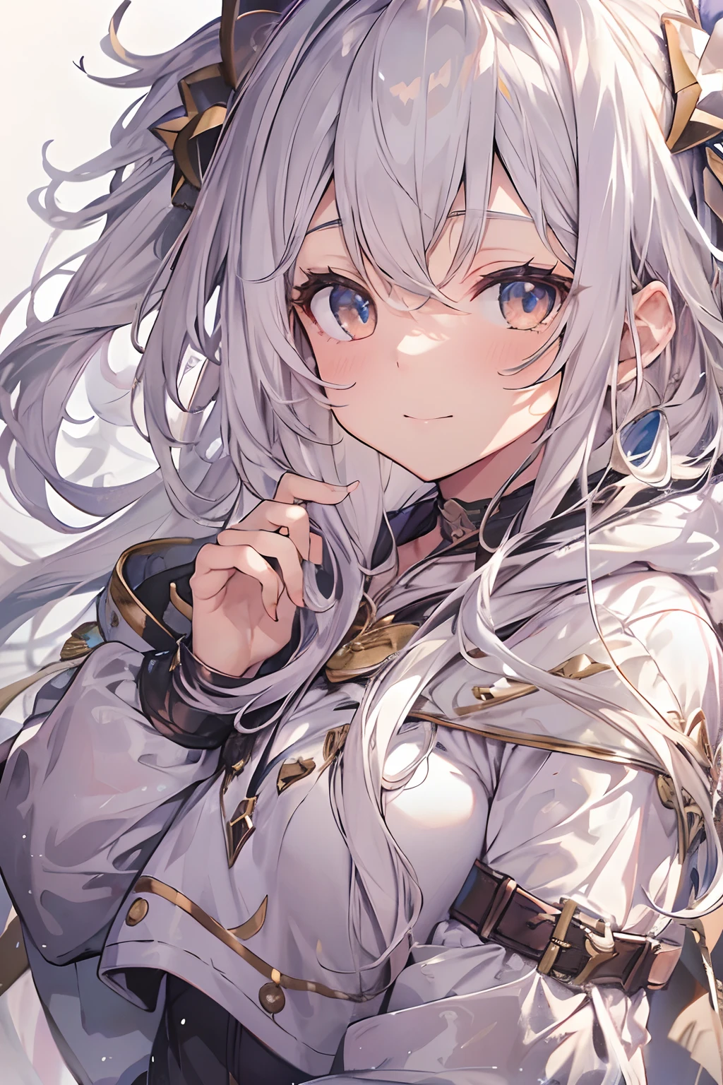 top-quality、8K))One Woman　long hair anime girl、extremely cute anime girl face、nightcore、From the front line of girls、Portrait of a cute anime girl、granblue fantasy style, granblue fantasy style, granblue fantasy style, Whole body, from bellow,ceiling,Looking at Viewer, Head_tilt, , girl,Woman,Female, Mature,30 years old, Very long hair, flipped hair, White and silver hair, Flowing hair, Ahoge, lightsmile, beautiful and delicate golden eyes, Medium_breasts, thighs thighs thighs thighs, White skin, coat, Hoodie, Black_Skirt, knee_long boots, hoods_Down, Thigh_the gap, Black clothes, Transparent_Background, Transparent_Background, Transparent_Background, absurderes, hight resolution, very precise details,fullllbody　Night mood
