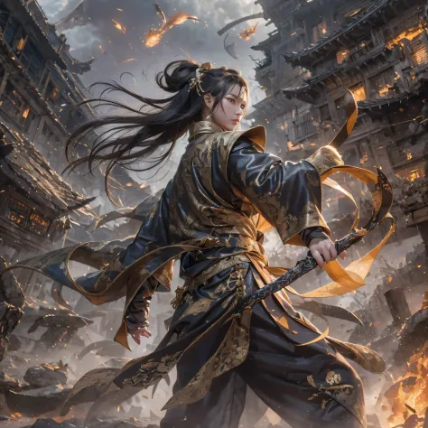 Qin Yu flew into the Immortal Demon Realm, Chance encounter with Liu Hanshu, He saw in him his former self, It was decided to ta...