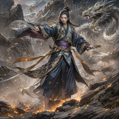 Qin Yu flew into the Immortal Demon Realm, Chance encounter with Liu Hanshu, He saw in him his former self, It was decided to ta...