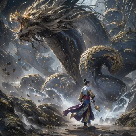 Qin Yu flew into the Immortal Demon Realm, Chance encounter with Liu Hanshu, He saw in him his former self, It was decided to ta...