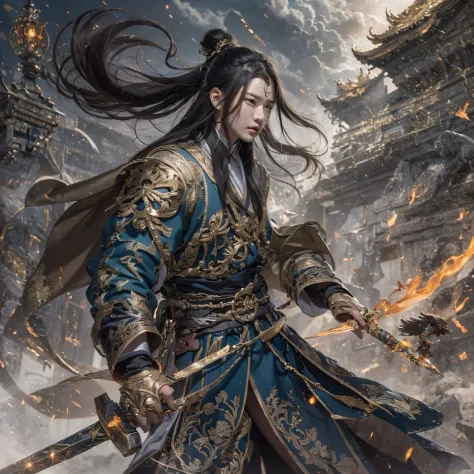 Qin Yu flew into the Immortal Demon Realm, Chance encounter with Liu Hanshu, He saw in him his former self, It was decided to ta...