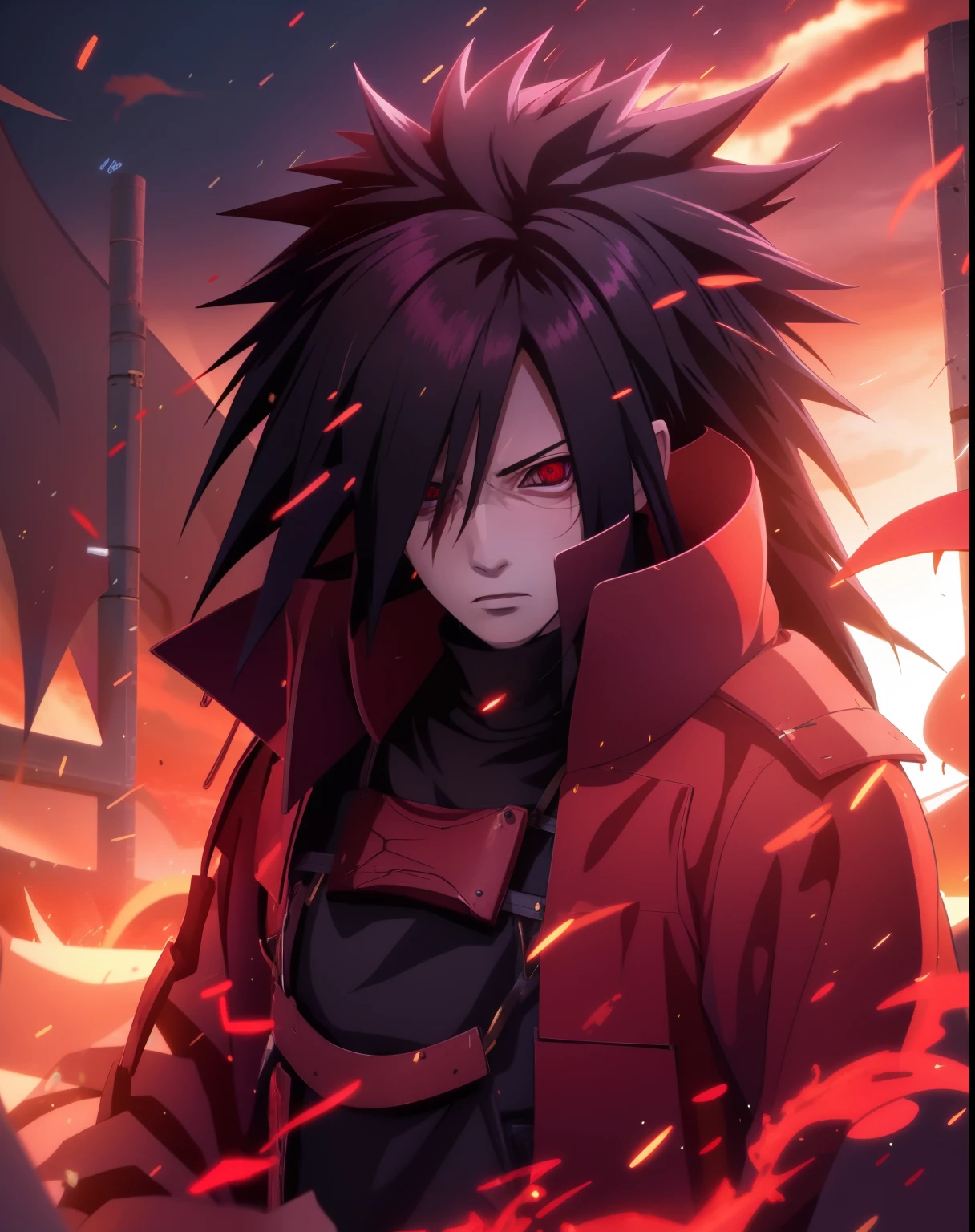 Madara Uchiha, Naruto anime character anime, anime, black hair, red eyes, fire, guy, fire, badass anime 8 k, madara uchiha, anime epic artwork, handsome guy in demon slayer art, from arknights, 4k anime wallpaper, anime wallpaper 4k, anime wallpaper 4 k, detailed anime artwork, detailed anime character art, anime wallaper, hd anime wallaper