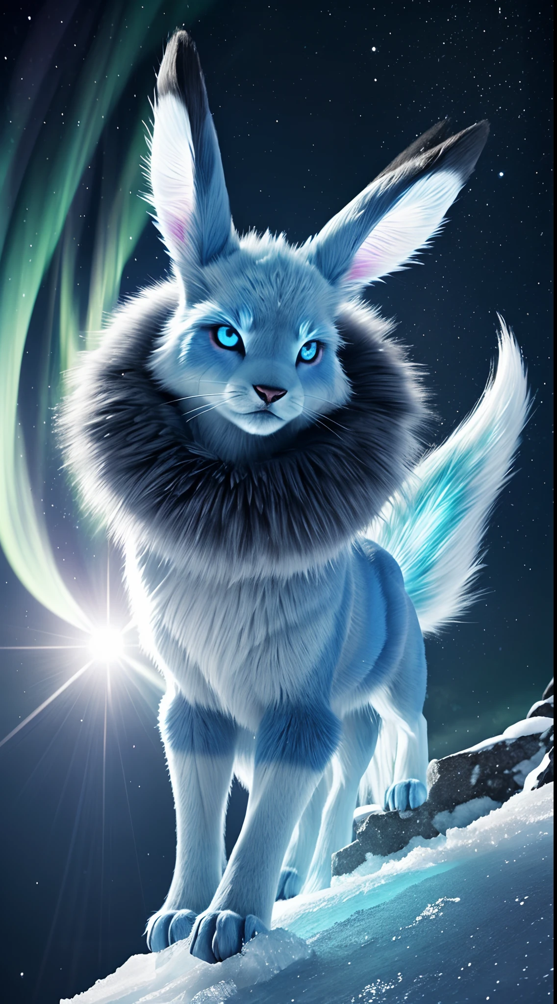 realistic glaceon