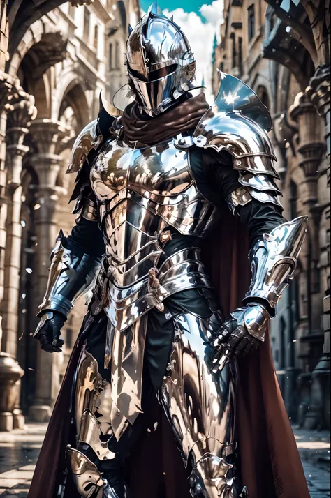 Chrome Armor - SeaArt AI Model