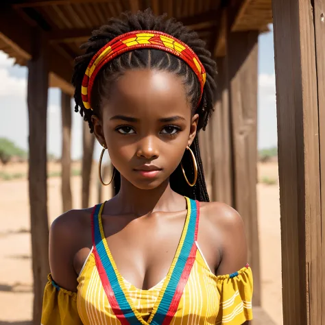 A very beautiful african girl