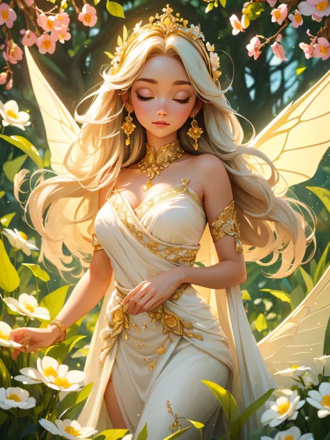 (magical, ethereal) Psyche, Greek goddess of soul, wearing a (simple, flowing) Greek white gown, (innocent, pure). Her attire symbolizes her (elegance, grace) and sacredness. (Graceful, delicate) butterfly wings decorate her back, enchanting all who behold...