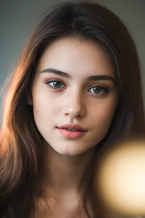 Close Up Editorial Photograph Of A 21 Year Old Woman Highly