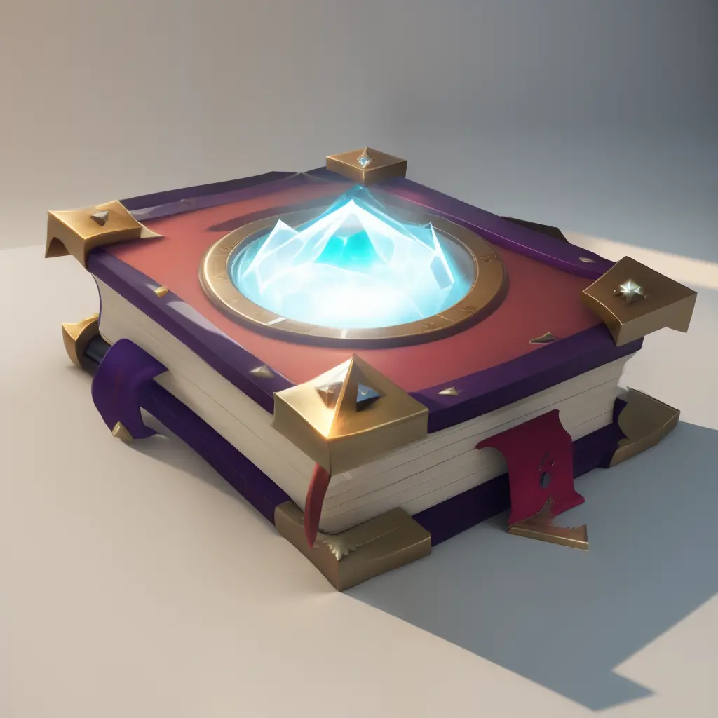 A book of spells in a red cover, studded with topaz,gameicon,masterpiece,best quality,ultra-detailed,masterpieces, HD
Transparent background, 3D rendering
2D, Blender cycle, Volume light,
No human, objectification, fantasy