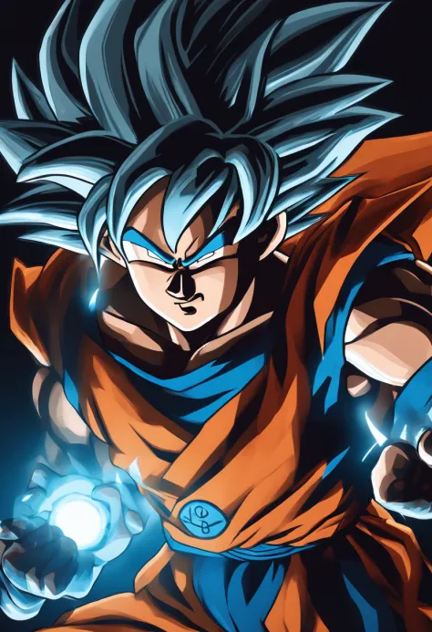 Goku Ultra Instinct LED Neon Poster (Dragon Ball Super)