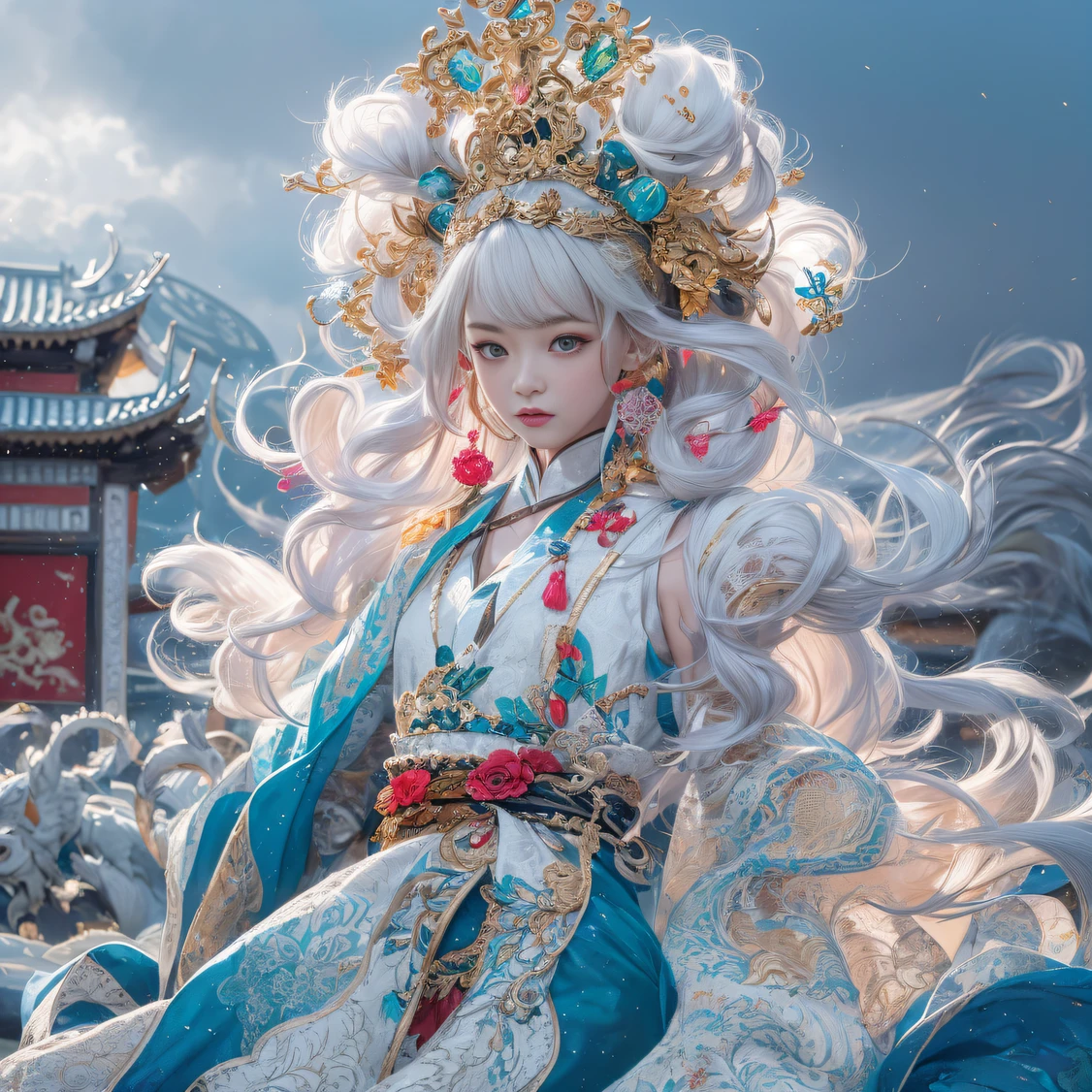 32K（tmasterpiece，k hd，hyper HD，32K）curlies，Flowing rouge，Lunar soil pool，zydink， a color， Kunlun Snow Mountain people （White Lotus Woman）， memorabilia（Blue and white scarf）， Combat posture， looking at the ground， Large rolls of rouge， Flowing rouge curls，Gold filigree headdress， Chinese long-sleeved cotton garment， （abstract ink splash：1.2）， Pink lotus background，Water lily flower protector（realisticlying：1.4），Rouge hair，Autumn is in full swing，The background is pure， A high resolution， the detail， RAW photogr， Sharp Re， Nikon D850 Film Stock Photo by Jefferies Lee 4 Kodak Portra 400 Camera F1.6 shots, Rich colors, ultra-realistic vivid textures, Dramatic lighting, Unreal Engine Art Station Trend, cinestir 800，Large curls，Flowing rouge，32K（tmasterpiece，k hd，hyper HD，32K）curlies，Flowing rouge，Lunar soil pool，zydink， a color， Kunlun Snow Mountain people （Naked female big breast）， memorabilia（Blue and white scarf）， Combat posture， looking at the ground， Large rolls of rouge， Flowing rouge curls，Gold filigree headdress， Chinese long-sleeved cotton garment， （abstract ink splash：1.2）， Pink lotus background，Water lily flower protector（realisticlying：1.4），Rouge hair，Autumn is in full swing，The background is pure， A high resolution， the detail， RAW photogr， Sharp Re， Nikon D850 Film Stock Photo by Jefferies Lee 4 Kodak Portra 400 Camera F1.6 shots, Rich colors, ultra-realistic vivid textures, Dramatic lighting, Unreal Engine Art Station Trend, cinestir 800，Large curls，Flowing rouge，curlies，Flowing rouge，Lunar soil pool，zydink， a color， Kunlun Snow Mountain people （Naked female big breast）， memorabilia（Blue and white scarf）， Combat posture， looking at the ground， Large rolls of rouge， Flowing rouge curls，Gold filigree headdress， Chinese long-sleeved cotton garment， （abstract ink splash：1.2）， Pink lotus background，Water lily flower protector（realisticlying：1.4），Rouge hair，Autumn is in full swing，The background is pure， A high resolution， the detail， RAW photogr， Sharp Re， Nico