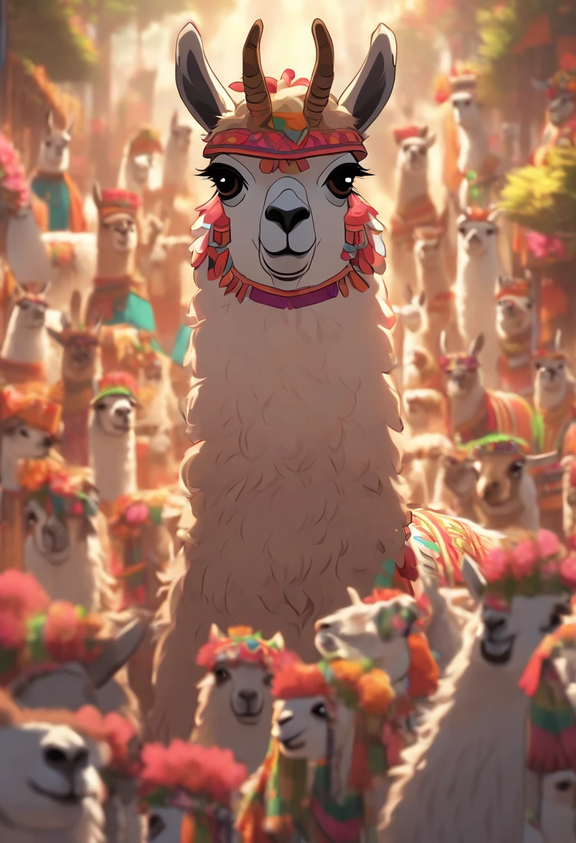 llama humana