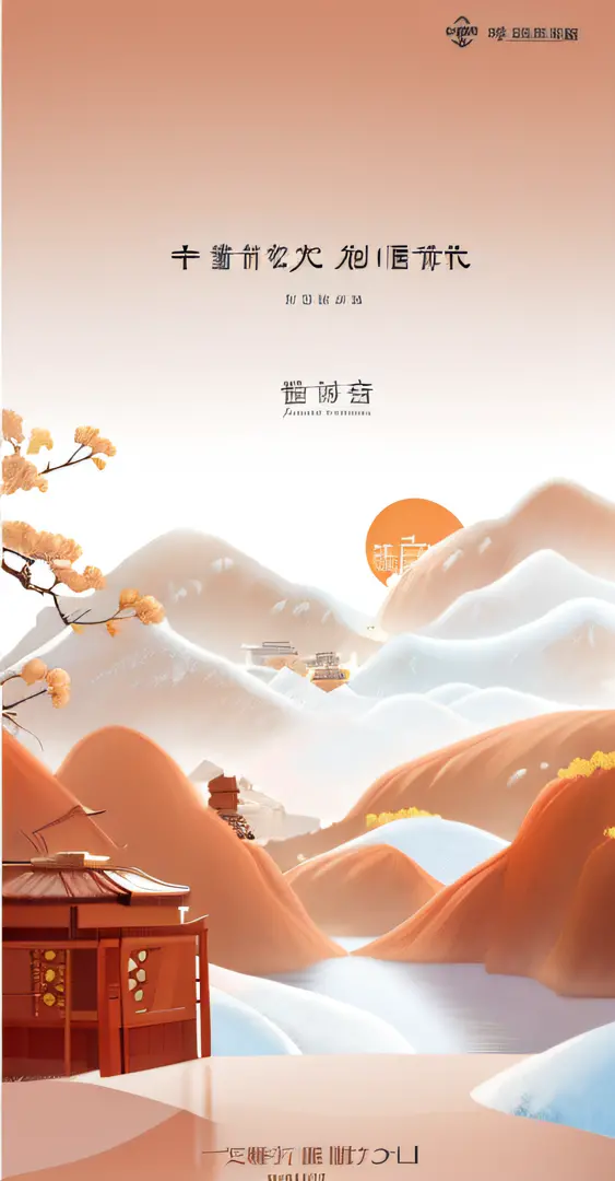 Japanese inspired poster, author：Cheng Jiasui, Poster illustration, Middle metaverse, author：Zou Yigui, author：Li Tiefu, author：Xia Gui, landscape artwork, poster for, author：Xi Gang, Inspired by Xiao Yuncong, A beautiful artwork illustration, author：Du Ji...