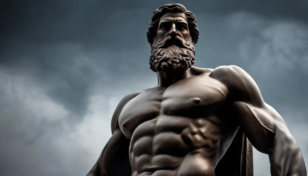 Greek philosopher muscular sta - SeaArt AI