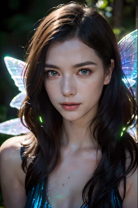 roseleslie woman as a fairy,(highly detailed:1.2),(best quality:1.2),(8k:1.2),sharp focus,(subsurface scattering:1.1),award-winn...