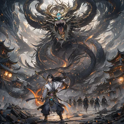 Qin Yu flew into the Immortal Demon Realm, Chance encounter with Liu Hanshu, He saw in him his former self, It was decided to ta...