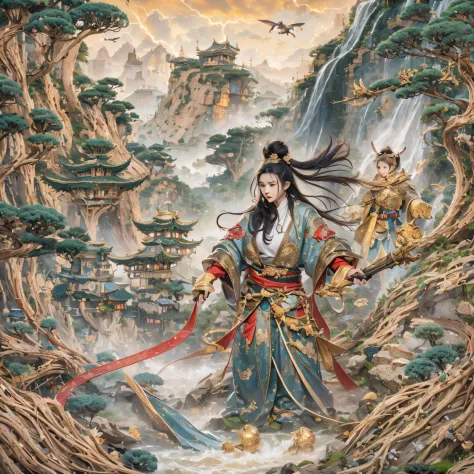 Fly into the fairy realm, Chance encounter with Liu Hanshu, He saw in him his former self, It was decided to take him as an appr...