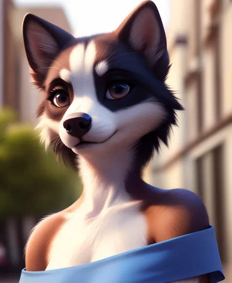 (Professional photo, photo filter, real photo, super realistic:1.2), (by qupostuv35:0.8), (by siroc:0.8), female, (Detailed face), [(thin:1.1) : small petite : (Border Collie):4], (Detailed face), (more details, detailed background:1.1), lush eyelashes, ta...
