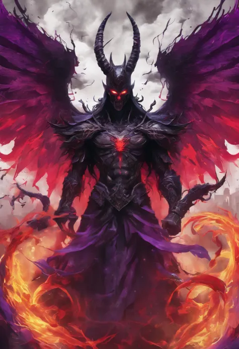 AI Art: Super Ultimate Evolution Devil Angel Form by @Tentabomb