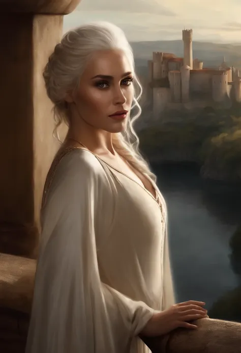 Daenerys Targaryen no, topless, apparent vagina, breasts bare - SeaArt AI