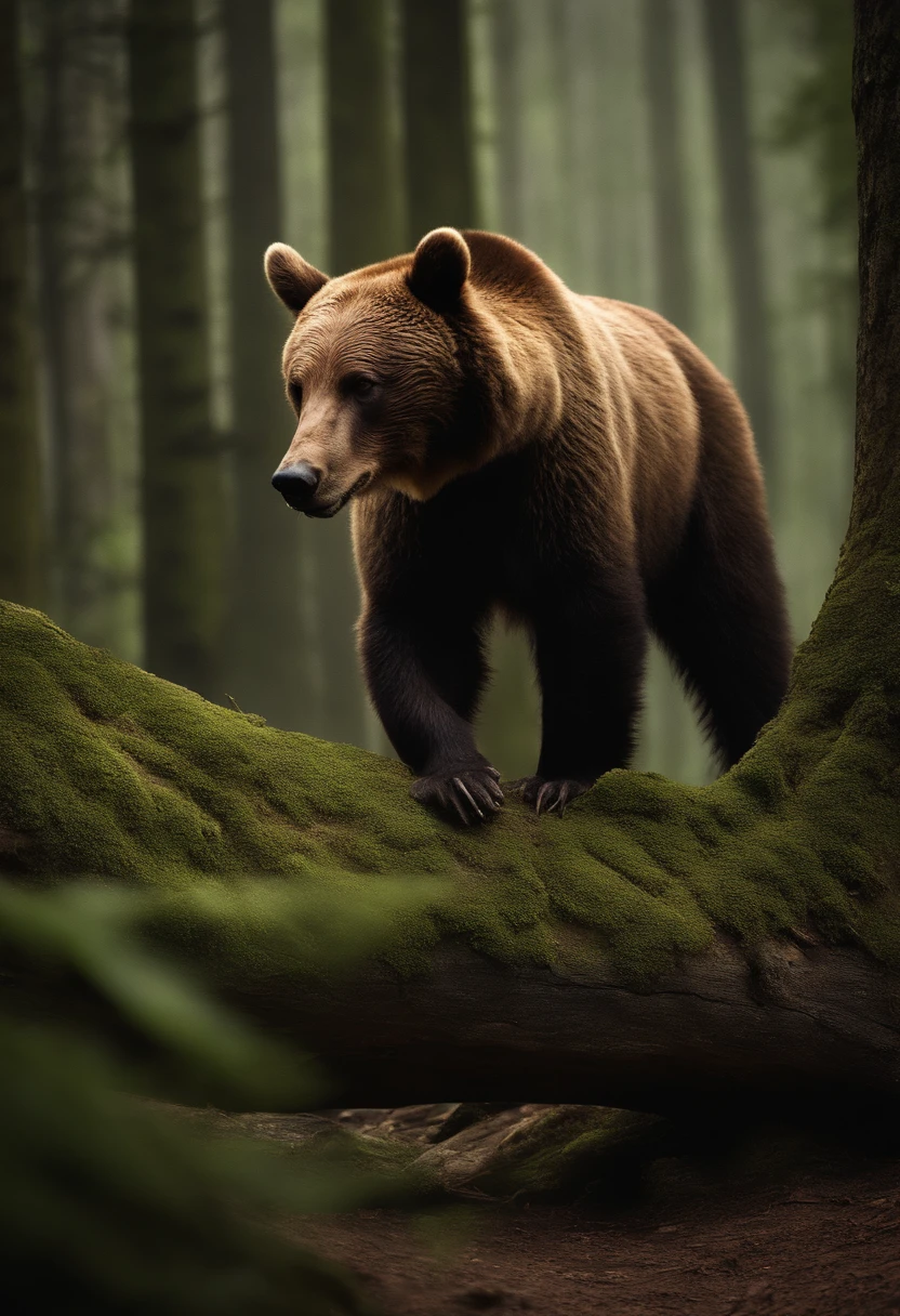 best quality,ultra-detailed,realistic,animal,bear - SeaArt AI