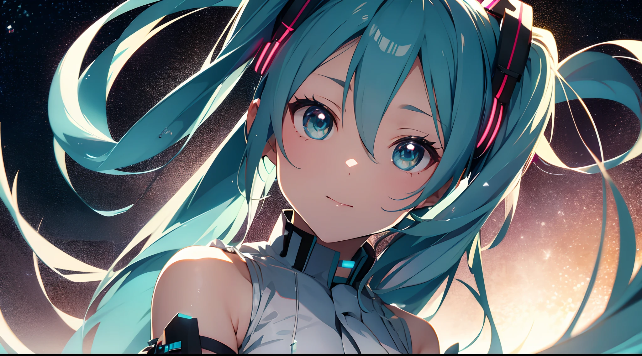 Hatsune miku, mini heart