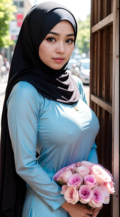 Raw Best Quality High Resolution Masterpiece 13 Beautiful Malay Woman In Hijab Seaart Ai