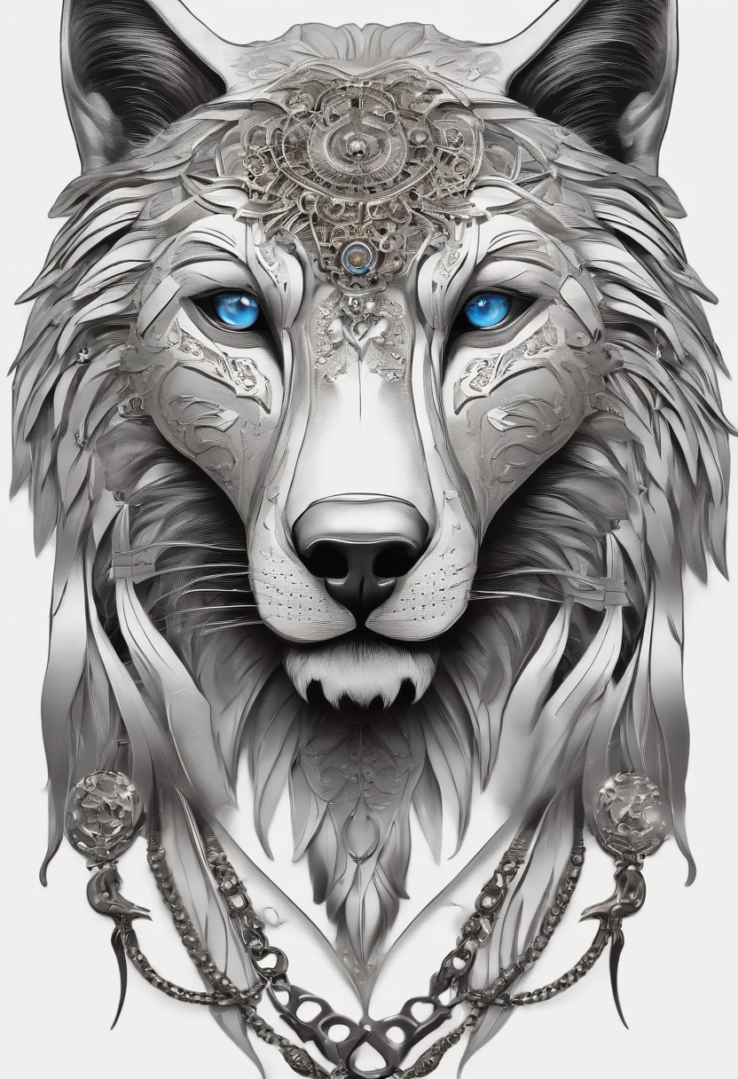 Owl and wolf | Wolf tattoo design, Owl tattoo design, Wolf drawing tattoo