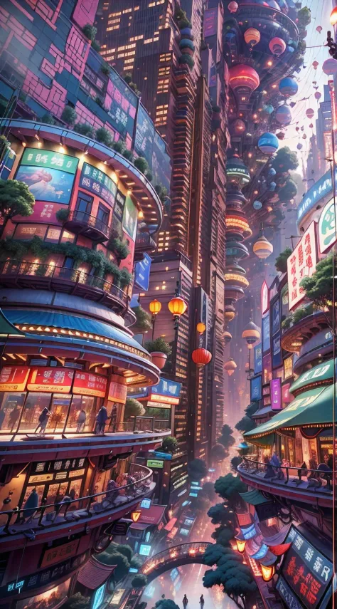 Enter a fascinating vision of the future through captivating futuristic images of the city of Shanghai. The towering giant skysc...