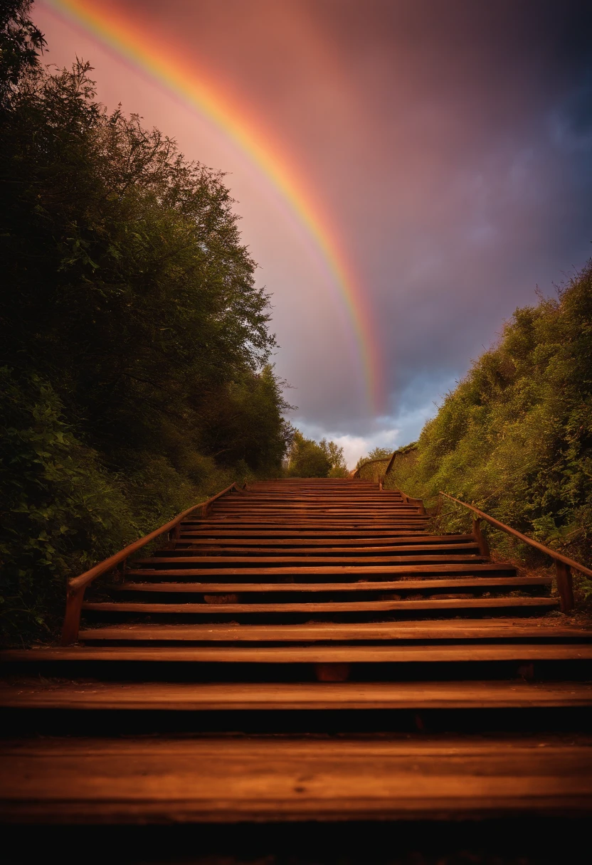 bosquejo de la escalera al cielo