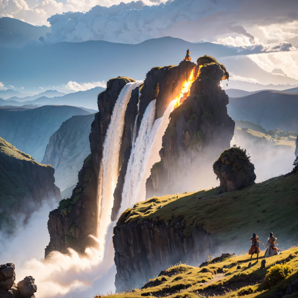 un volcán entra en erupción，Vuela al mundo de las hadas, Encuentro casual con Liu Hanshu, Vio en él su antiguo yo., Se decidió tomarlo como aprendiz., enséñele a protegerse, Pero debido al mapa estelar tibetano, Estableció relaciones con la familia Liu y la Secta Espada de Jade., Se abre con la muerte de Liu Hanshu., Qin Yu se embarcó en el camino del enfrentamiento con un enemigo fuerte., trabajando duro, Hazte más fuerte, Cíñete a tu propio camino central de justicia, También quiero proteger a las personas que me importan., Los tres hermanos se fueron., Y se embarcó en un largo viaje para encontrar un buen hermano., Qin Yu, ¿Dónde están Xiao Hei y Hou Fei?（volcanes）Sube las calles（Volcán de los últimos días）ojos llenos de enojo，Apretó los puños，apresurarse，Dale un golpe fatal a tu oponente.，cuerpo completoesbiano，Mago masculino de cuerpo completo 32K（Obra maestra Cañón Ultra HD）pelo negro largo y suelto，Tamaño del camping，floración， Los heridos se alineaban en las calles.（Volcanic cañones）Sube las calles， La escena de la explosión.（Valle del Fuego de Gap）， （Bufanda batik de lino）， Postura de lucha enojada， mirando al suelo， Pañuelo de lino batik， Prenda de manga larga con estampado de pitón chino， cañones（Salpicaduras de propileno abstracto：1.2）， Fondo de relámpagos de nubes oscuras，Sprinkled with gold volcanes（siendo realista：1.4），pelo de color negro，Harina revoloteando，Fondo del arco iris， Una alta resolución， el detalle， Fotógrafo RAW， fuego agudo， Foto de stock de película Nikon D850 de Jefferies Lee 4 Cámara Kodak Portra 400 F1.6 tiros, Colores ricos, texturas vívidas ultrarrealistas, iluminación dramática, Tendencia de Unreal Engine Art Station, cinestir 800，Volcán Negro,（（（Valle de los Volcanes）））Los heridos se alineaban en las calles.（Volcán del Valle）Sube las calles，Calidad de imagen en tiempo real de Movie Master