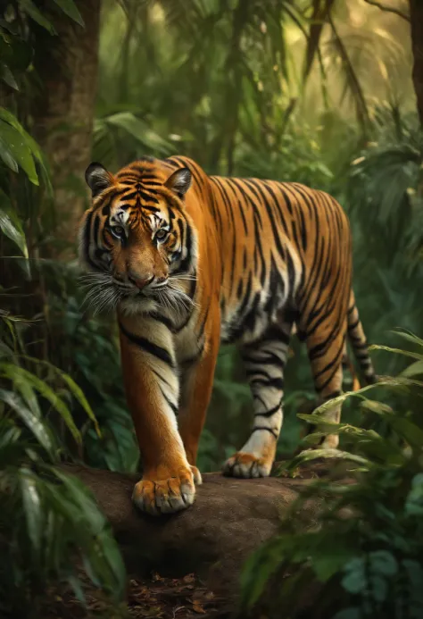 tiger in jungle