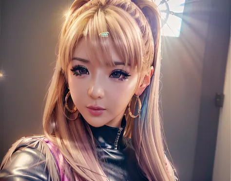 a photo of a woman , (park bom:1.3) , a closeup of woman face , , (rendered in octane:1.1) , (rendered in unreal engine:1.1) , (...