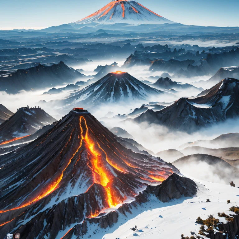 CG blockbusters((Snow-topped active volcano) (Masterpiece, Top quality, Best quality, offcial art, Beauty and aesthetics: 1.2), Very detailed, Colorful, Most detailed, branches, Buildings, barbed wire, Fallen leaves, fences, Long hair, En plein air, petals, landscape, rain, Green trees, sky, street, A real flight into the fairy world, Chance encounter with Liu Hanshu, He saw in him his former self, It was decided to take him as an apprentice, Teach him how to protect himself, But because of the Tibetan star map, He established relationships with the Liu family and the Jade Sword Sect, It opens with the death of Liu Hanshu, Qin Yu embarked on the road of confrontation with a strong enemy, Working hard, Make yourself stronger, Stick to your own core path of justice, I also want to protect the people I care about, The three brothers took off, And embarked on a long journey to find a good brother, Qin Yu, Where are Xiao Hei and Hou Fei（Dense fog snow-topped active volcano）eyes filled with angry，He clenched his fists，Rush up，Deliver a fatal blow to your opponent，full bodyesbian，Full Body Male Mage 32K（Masterpiece Canyon Ultra HD）Long flowing black hair，Campsite size，zydink， The wounded lined up in the streets（Snow-topped active volcano）Climb the streets， The scene of the explosion（Snow-topped active volcano）， （Linen batik scarf）， Angry fighting stance， looking at the ground， Batik linen bandana， Chinese python pattern long-sleeved garment，Snow-topped active volcano（Abstract propylene splash：1.2）， Dark clouds lightning background，Sprinkle with gold dust（realisticlying：1.4），Black color hair，Flour fluttering，rainbow background， A high resolution， the detail， RAW photogr， Sharp Re， Nikon D850 Film Stock Photo by Jefferies Lee 4 Kodak Portra 400 Camera F1.6 shots, Rich colors, ultra-realistic vivid textures, Dramatic lighting, Unreal Engine Art Station Trend, cinestir 800，Flowing black hair,（（（Snow-topped active volcano）））Snowtop Active Volcano Movie Master Live Image Quality