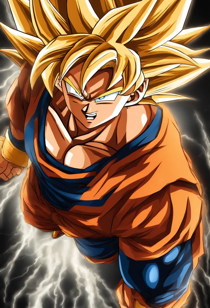 A very close up of a very nice gohan - SeaArt AI