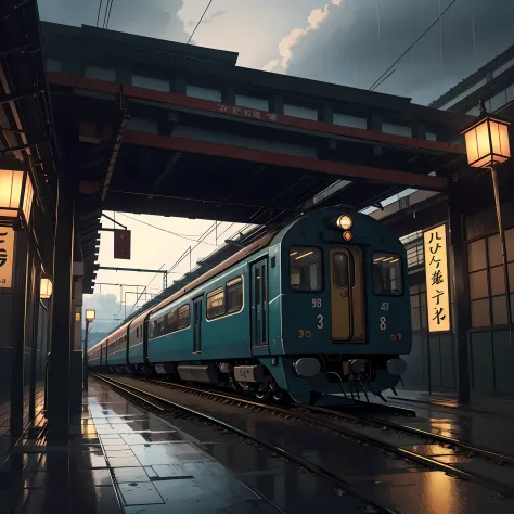 Two Anime Characters Walking Around A Station Background, Picture Of A  Father, Father, Fatherly Love Background Image And Wallpaper for Free  Download